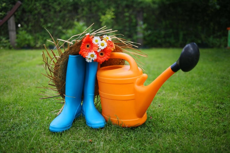 Rubber Boot Planter